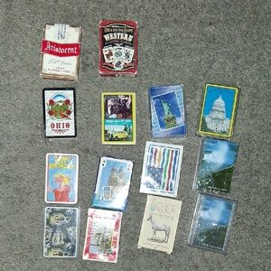 NIB-14 Decks Of Collectible Vintage Playing Cards From Around The World